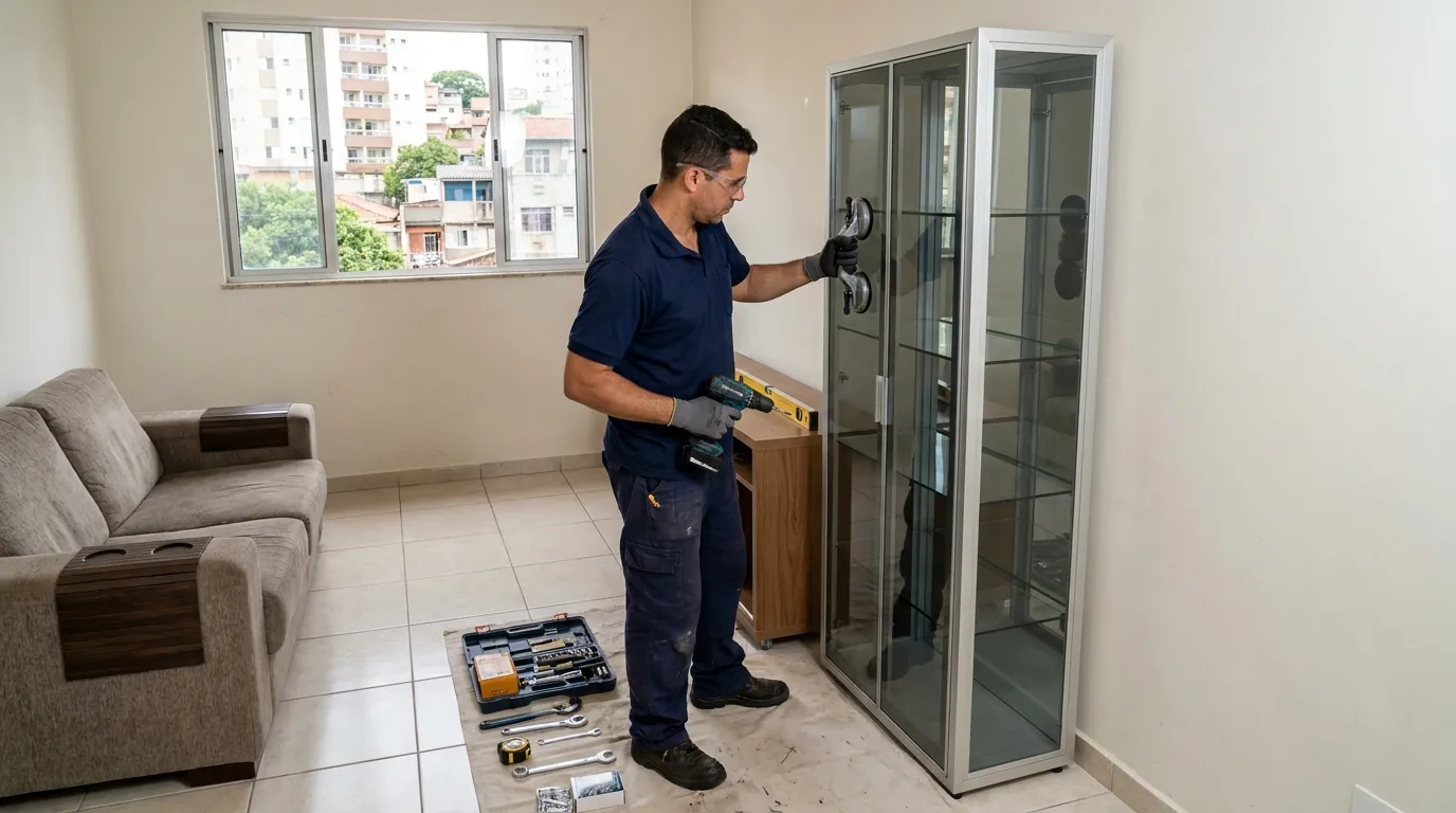 Móveis planejados em vidro em Brasília