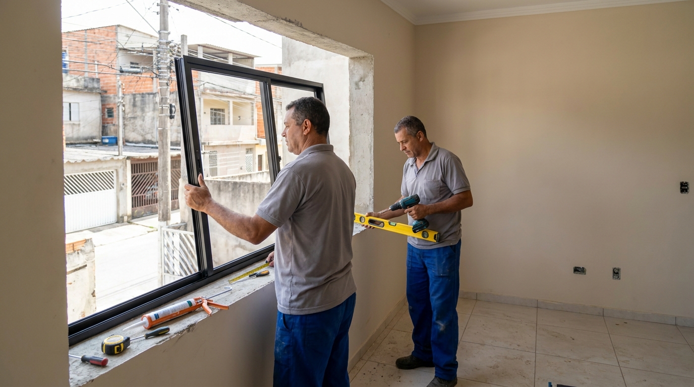 Esquadrias de Alumínio no Paranoá, Brasília‑DF