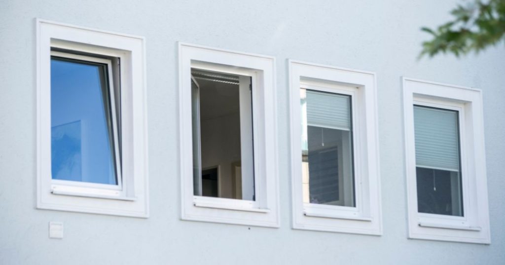 Janelas de vidro em Brasília