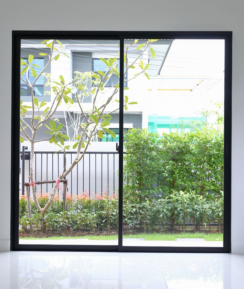 porta de vidro em Brasília