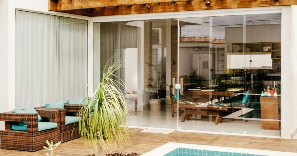 Portas de vidro em Brasília